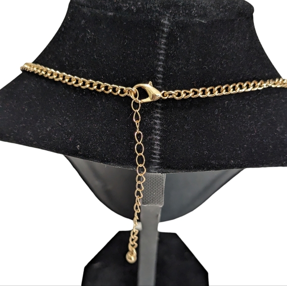 Flower wire necklace - Picture 3 of 3